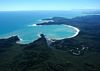 Aerial View of Rilán Peninsula, Tierra Chiloé, San José Playa, Castro, Chiloé, Chile