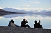 View from Lake Sarmiento shore, Tierra Patagonia Hotel & Spa, Paine National Park, Chile