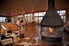 Lounge Fireplace, Tierra Patagonia Hotel & Spa, Paine National Park, Chile