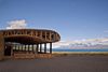 View of Lake Sarmiento & Andes, Tierra Patagonia Hotel & Spa, Paine National Park, Chile