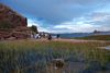 Visit to Lake Titikaka shore, Titilaka Lodge Hotel, Lake Titicaca, Peru Visit to Lake Titicaca shore, Titilaka Lodge Hotel, Lake Titicaca, Peru