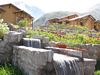 Garden Waterfall, Inkallpa Hotel, Sacred Valley, Peru Garden Waterfall, Inkallpa Hotel, Sacred Valley, Peru
