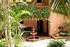Garden Fountain, Jardin del Eden Hotel, Tamarindo, Costa Rica