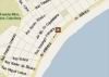 Map, JW Marriott Hotel, Rio de Janeiro, Brazil