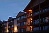Buildings at Dusk, Mirador Del Lago Hotel, El Calfate, Argentina
