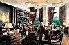 Library, Belmond Miraflores Park Hotel, Lima, Peru