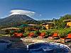 Patio & Arenal Volcano, Nayara Hotel & Gardens, Arenal, Costa Rica