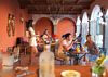 Patio Cafe, Palacio Nazarenas Hotel, Cuzco, Peru