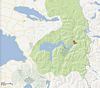 Location Map, Peulla Mountain Lodge, Vincente Perez Rosales National Park, Chile