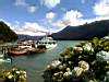 Pier, Peulla Mountain Lodge, Vincente Perez Rosales National Park, Chile