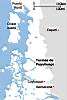 Location Map, Puyuhuapi Hot Springs Resort Hotel & Spa, Puyuhuapi, Chile
