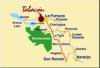 Local Map, Tabacon Resort, Arenal, Costa Rica
