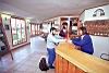Reception, Hosteria Las Torres, Torres del Paine National Park, Chile