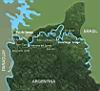 Location Map, Yacutinga Lodge Hotel, Iguazu Falls, Argentina