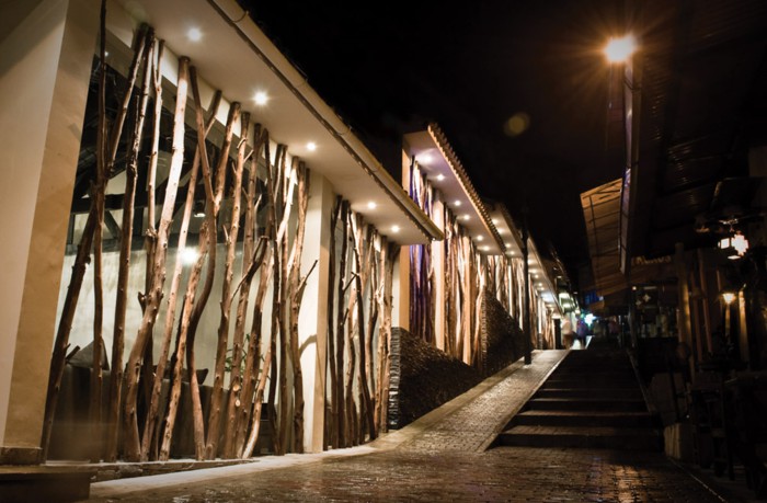 Front Entrance, El Mapi Inn, Aguas Calientes, Peru Front Entrance, El Mapi Inn, Aguas Calientes, Peru
