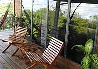 Veranda, Deluxe Treehouse, Hamanasi Adventure & Dive Resort, Dangriga, Belize